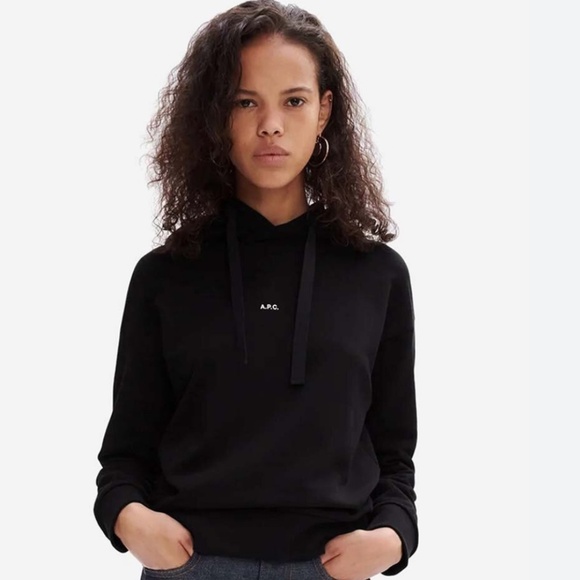 A.P.C. cotton sweatshirt Hoodie Christina - Picture 3 of 6